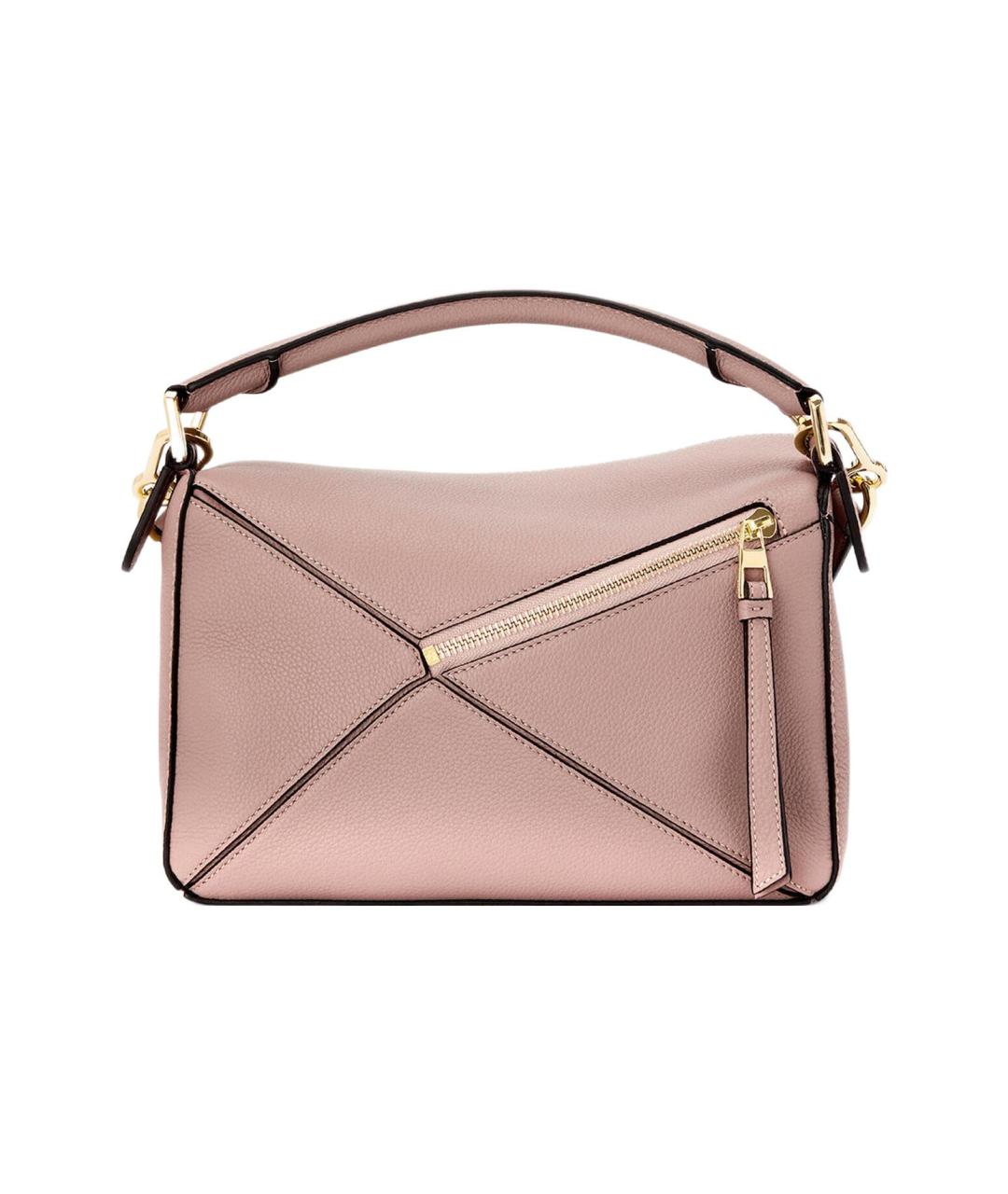 LOEWE Розовая кожаная сумка через плечо, фото 2