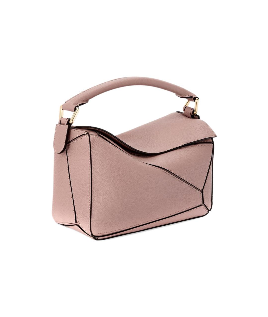 LOEWE Розовая кожаная сумка через плечо, фото 3