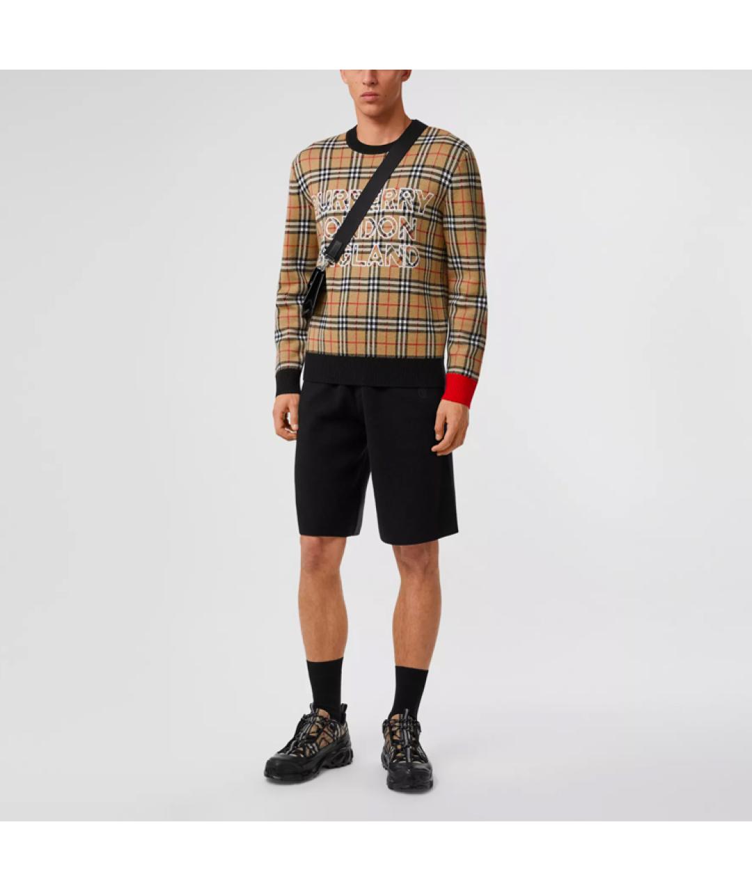 BURBERRY Бежевый джемпер / свитер, фото 2