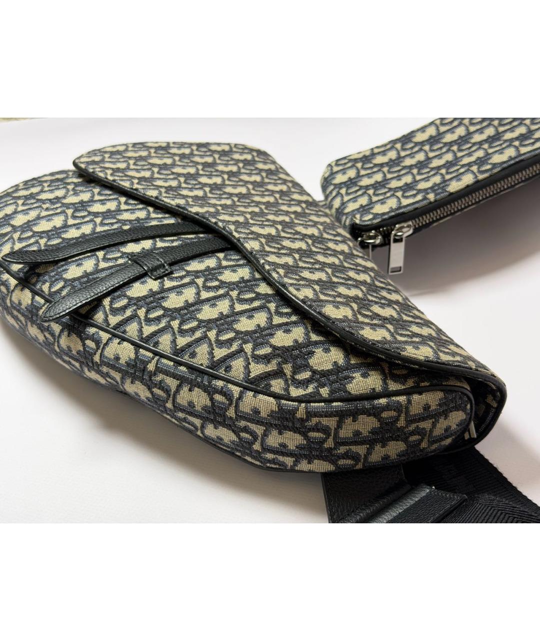 CHRISTIAN DIOR Мульти жаккардовая сумка на плечо, фото 7