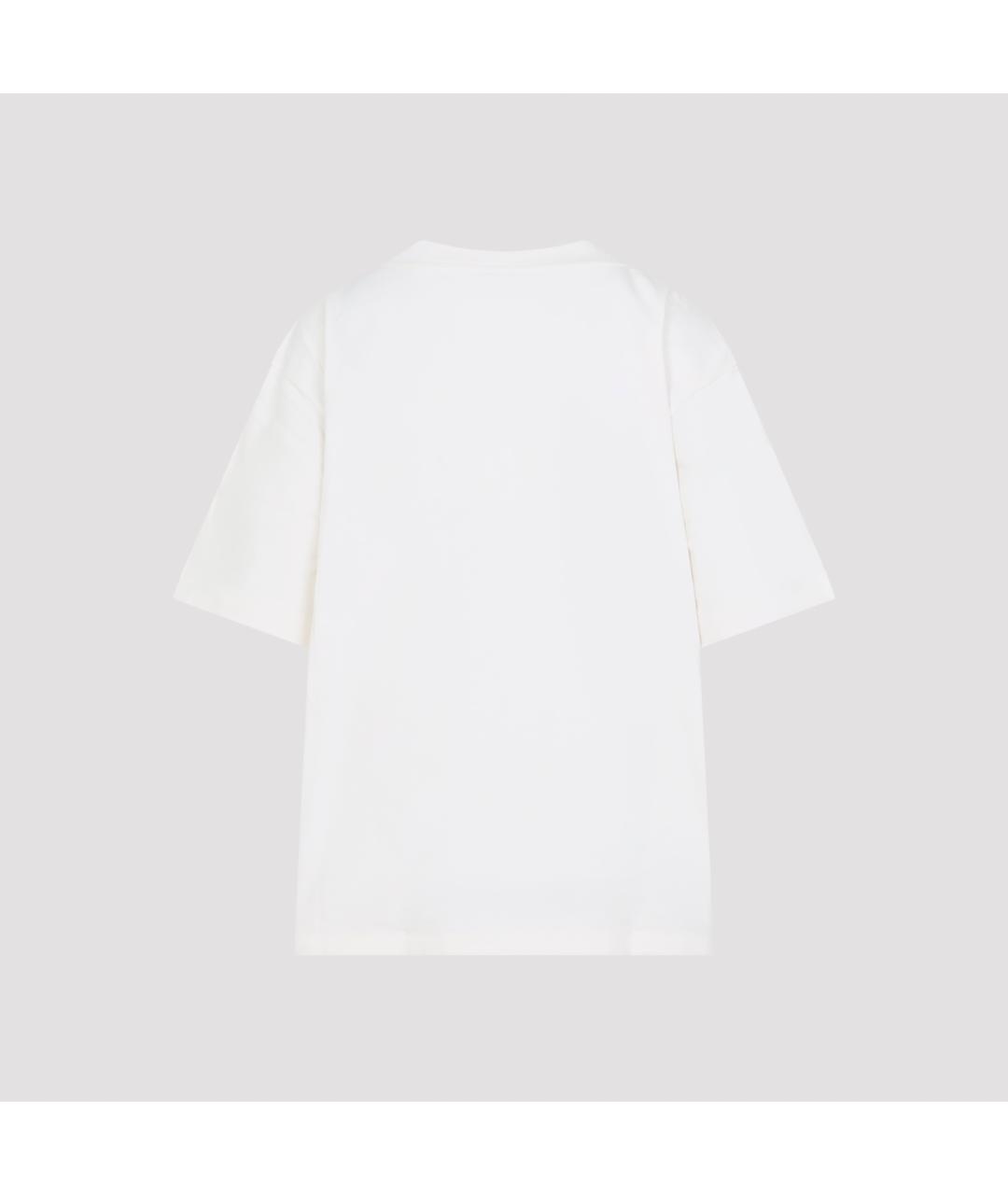 MONCLER Белая хлопковая футболка, фото 2