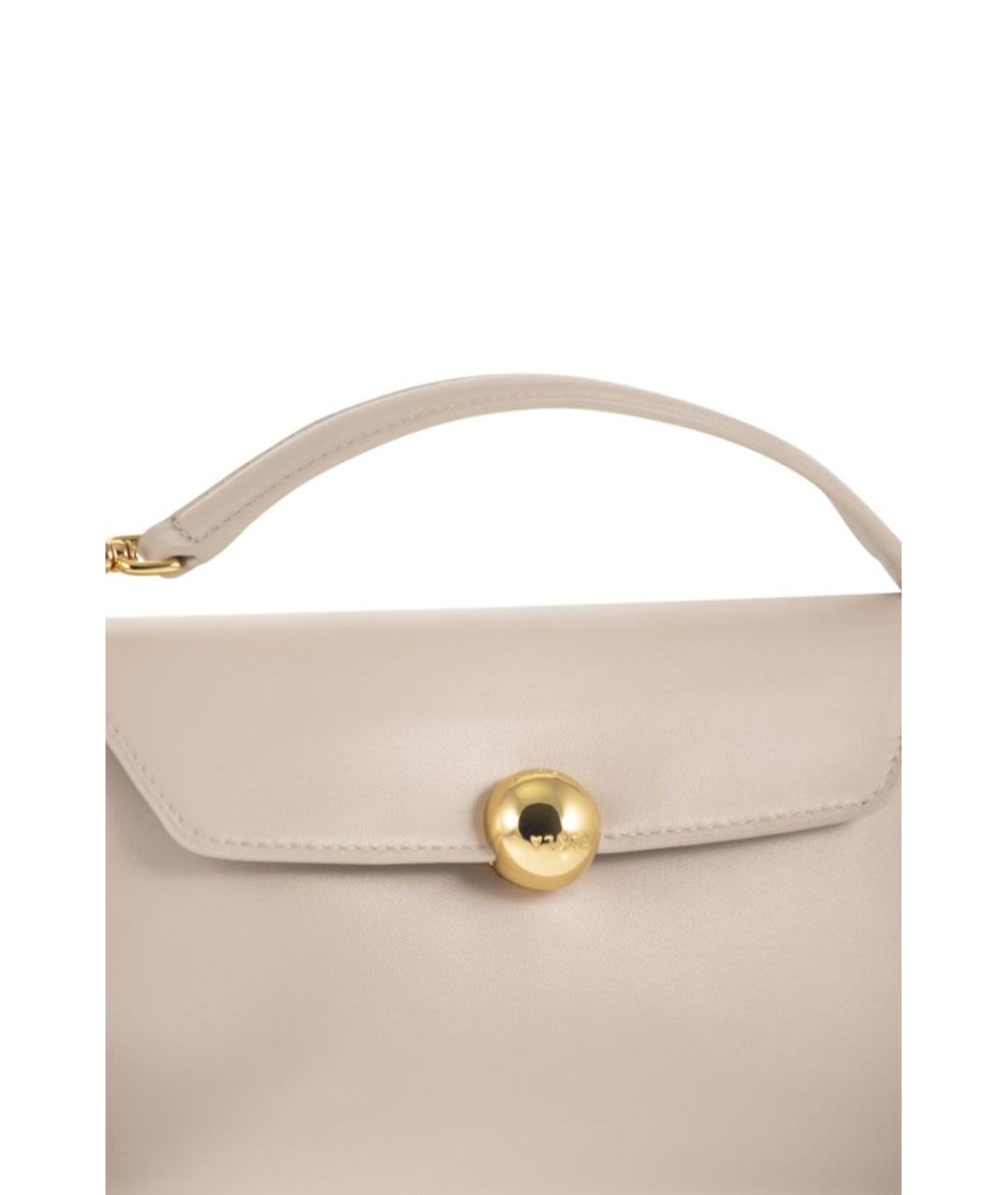 FURLA Розовая кожаная сумка через плечо, фото 5