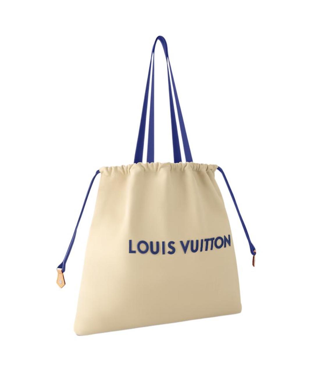 LOUIS VUITTON Бежевая сумка на плечо, фото 2