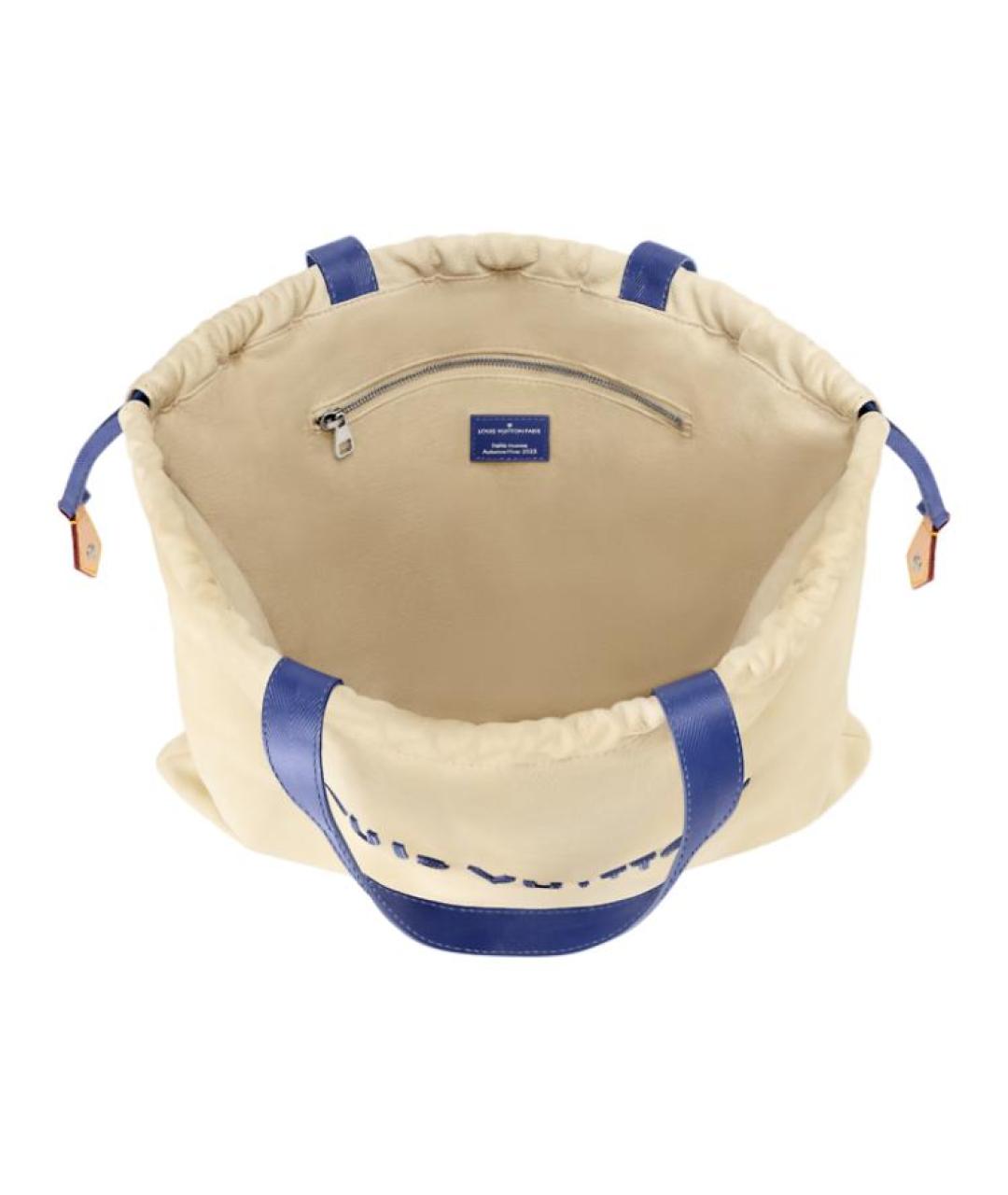 LOUIS VUITTON Бежевая сумка на плечо, фото 4