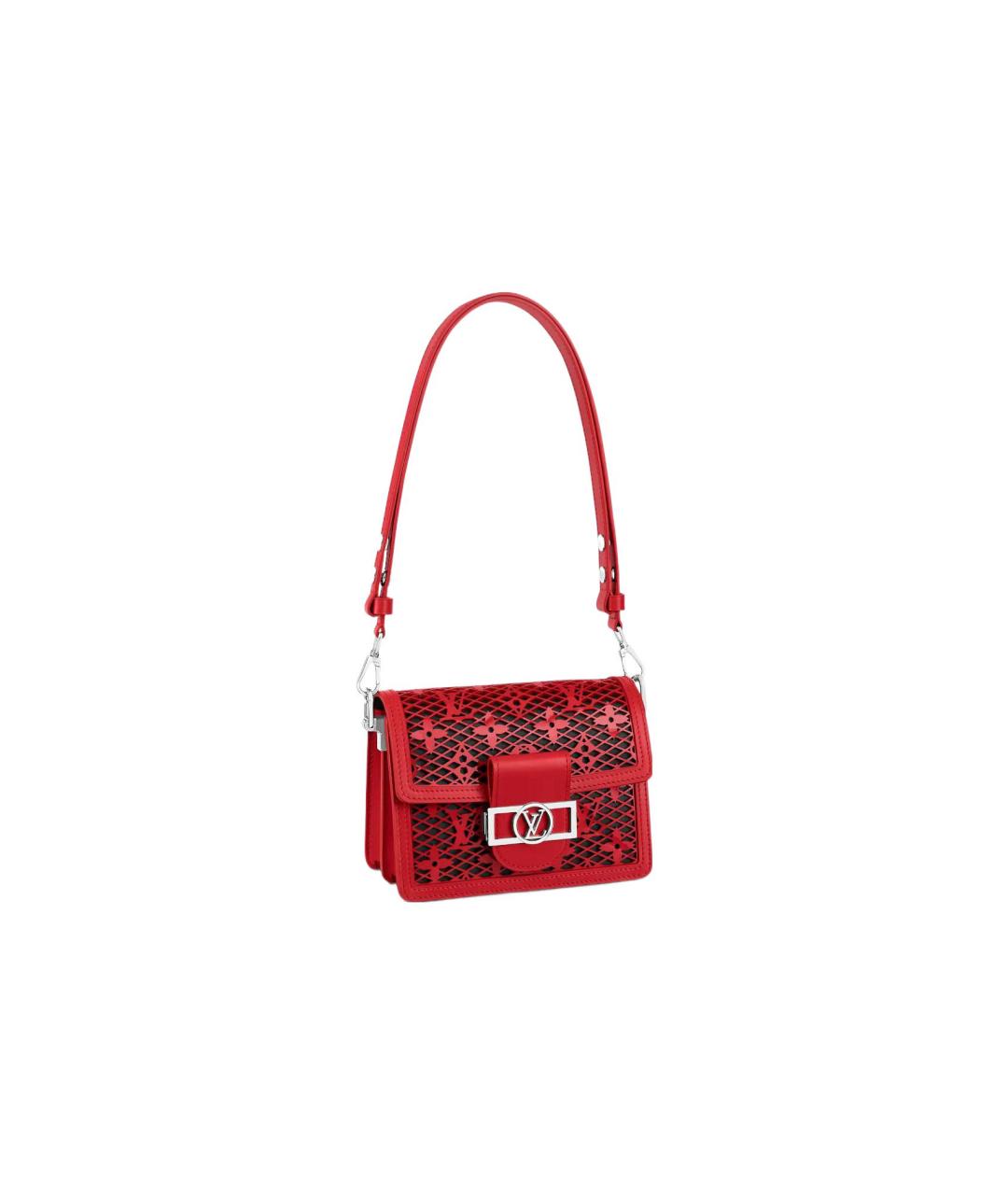 LOUIS VUITTON Красная сумка через плечо, фото 6