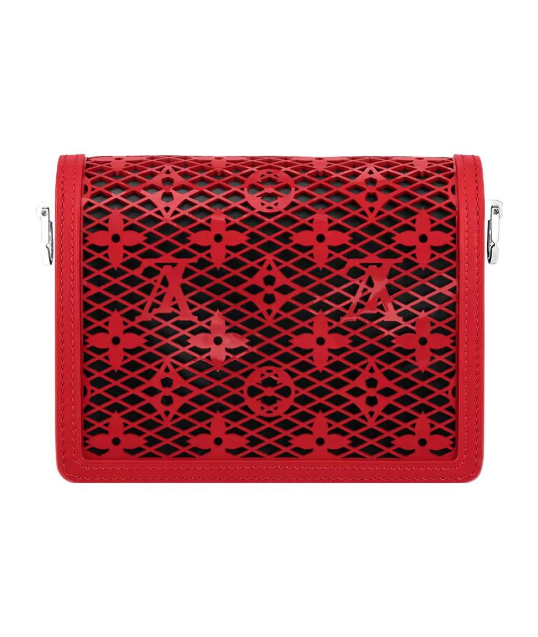 LOUIS VUITTON Красная сумка через плечо, фото 3