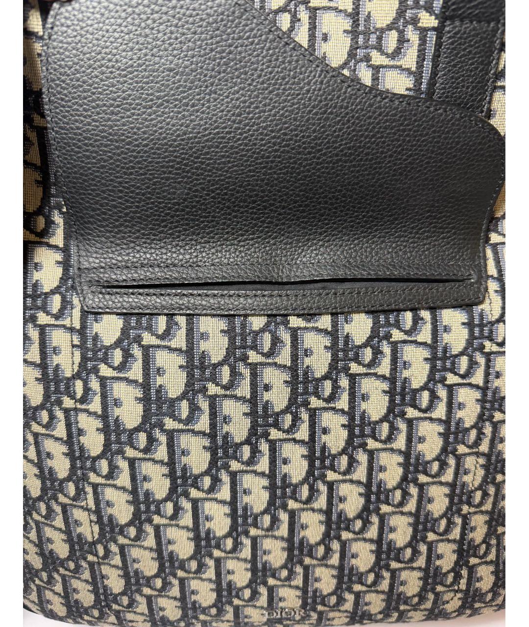 CHRISTIAN DIOR Мульти жаккардовая сумка тоут, фото 7