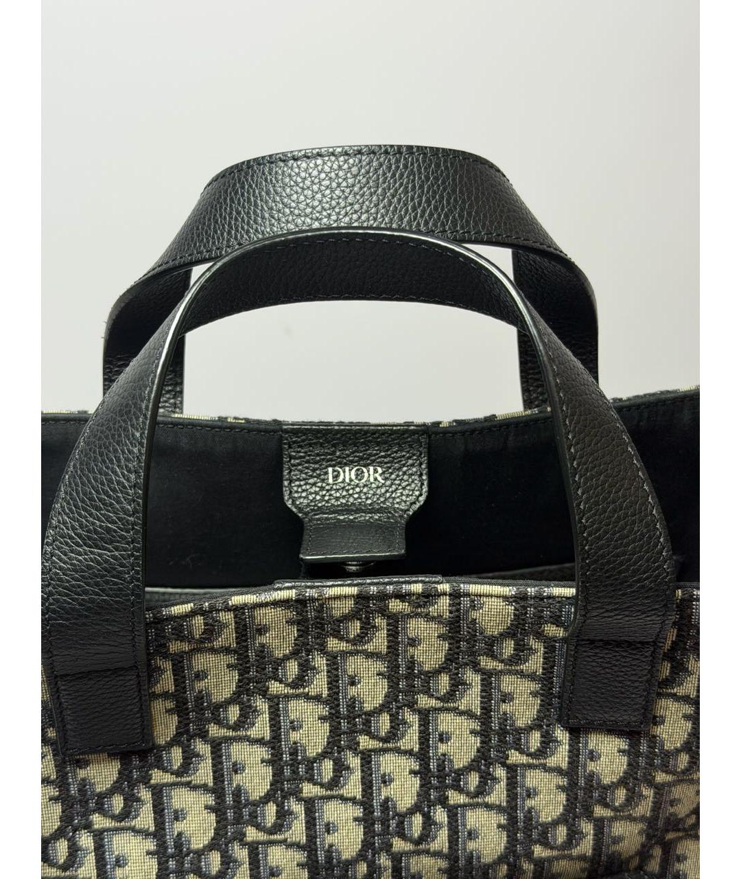 CHRISTIAN DIOR Мульти жаккардовая сумка тоут, фото 8