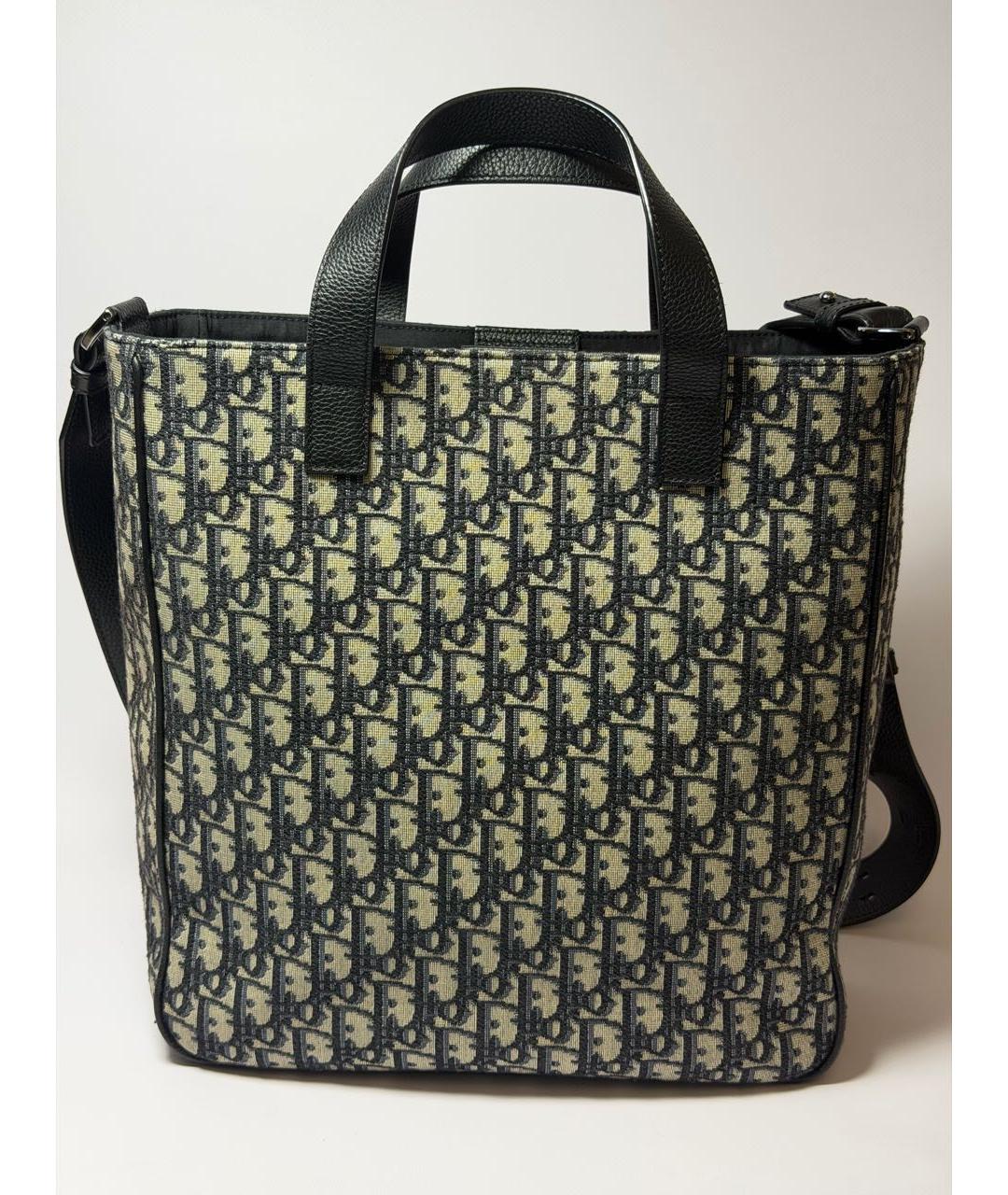 CHRISTIAN DIOR Мульти жаккардовая сумка тоут, фото 3