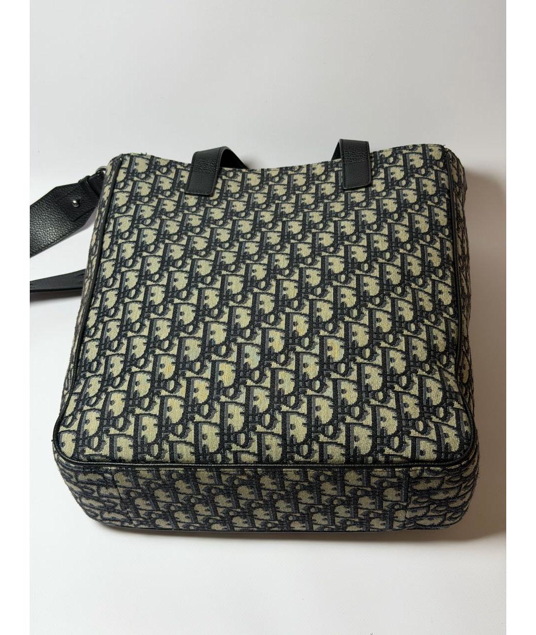 CHRISTIAN DIOR Мульти жаккардовая сумка тоут, фото 6