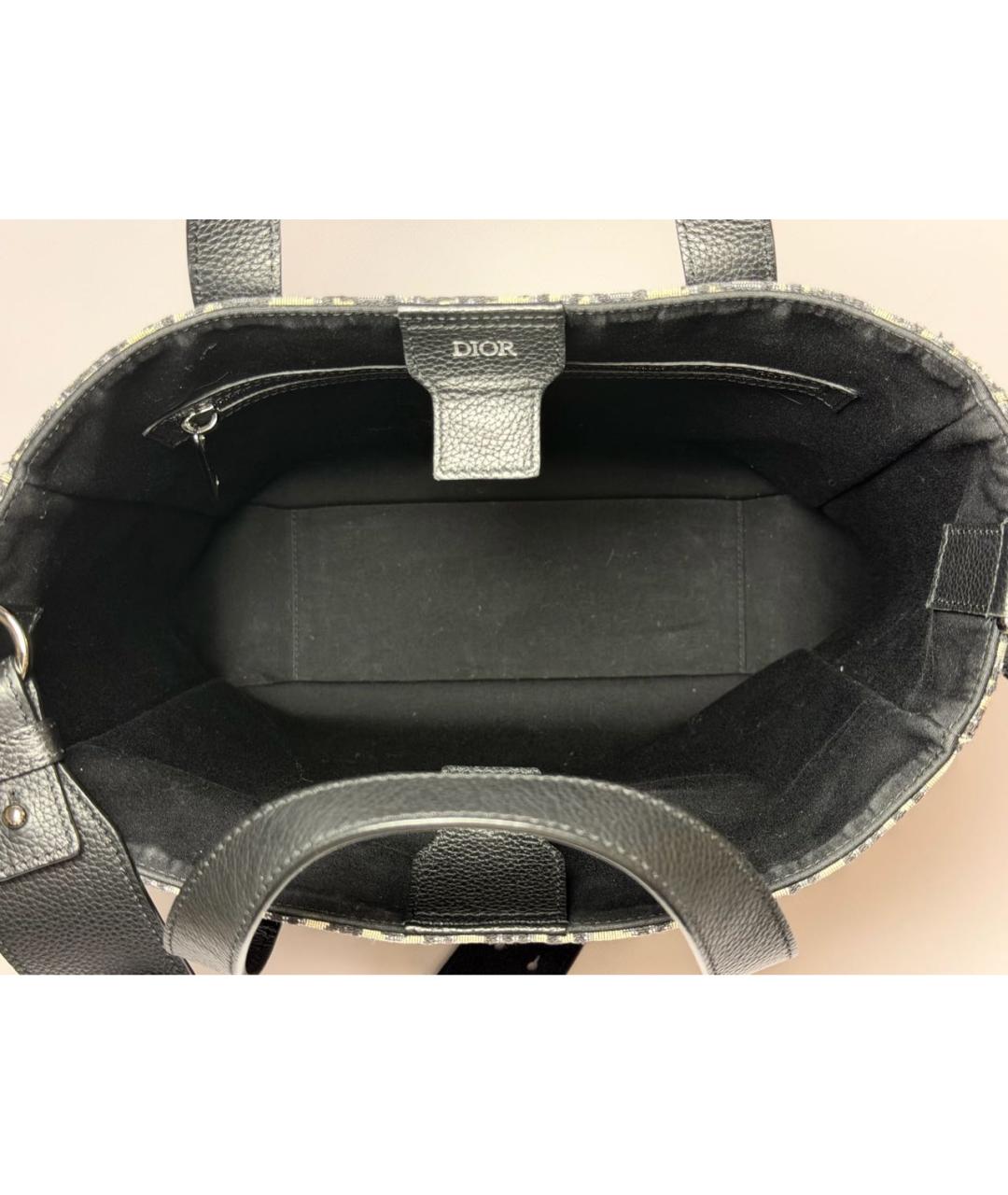 CHRISTIAN DIOR Мульти жаккардовая сумка тоут, фото 4