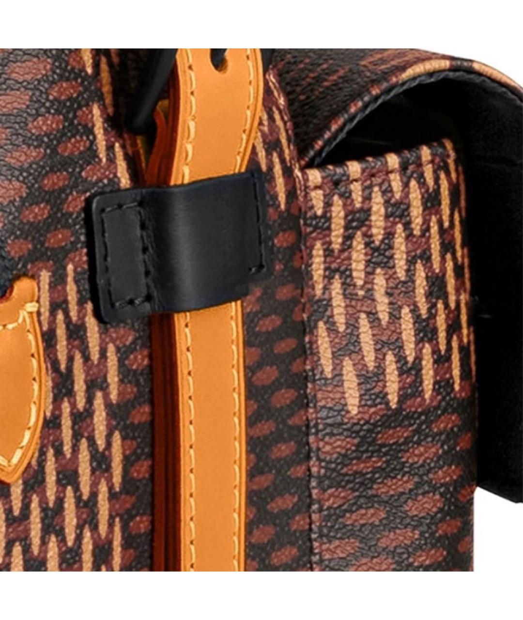 LOUIS VUITTON Коричневый рюкзак, фото 4