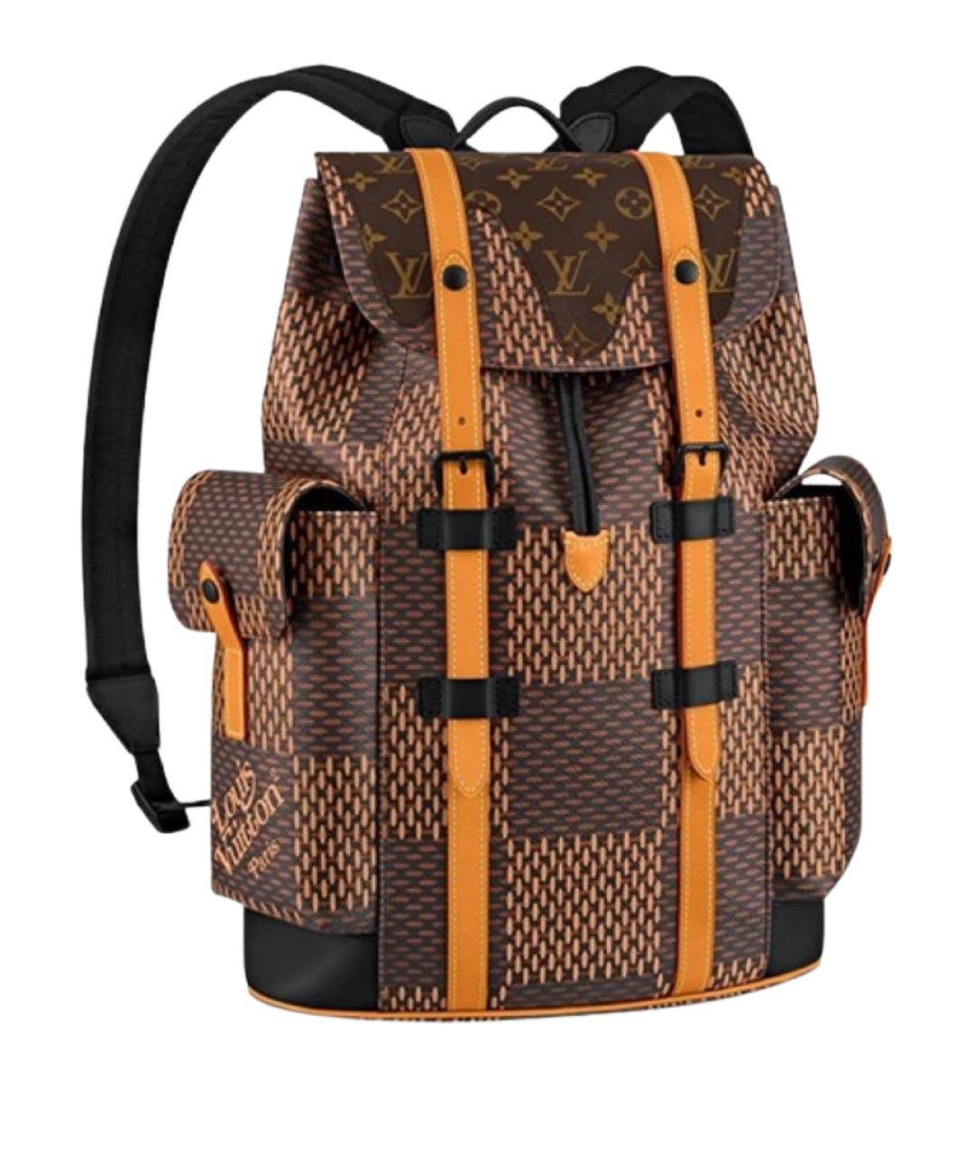 LOUIS VUITTON Коричневый рюкзак, фото 1