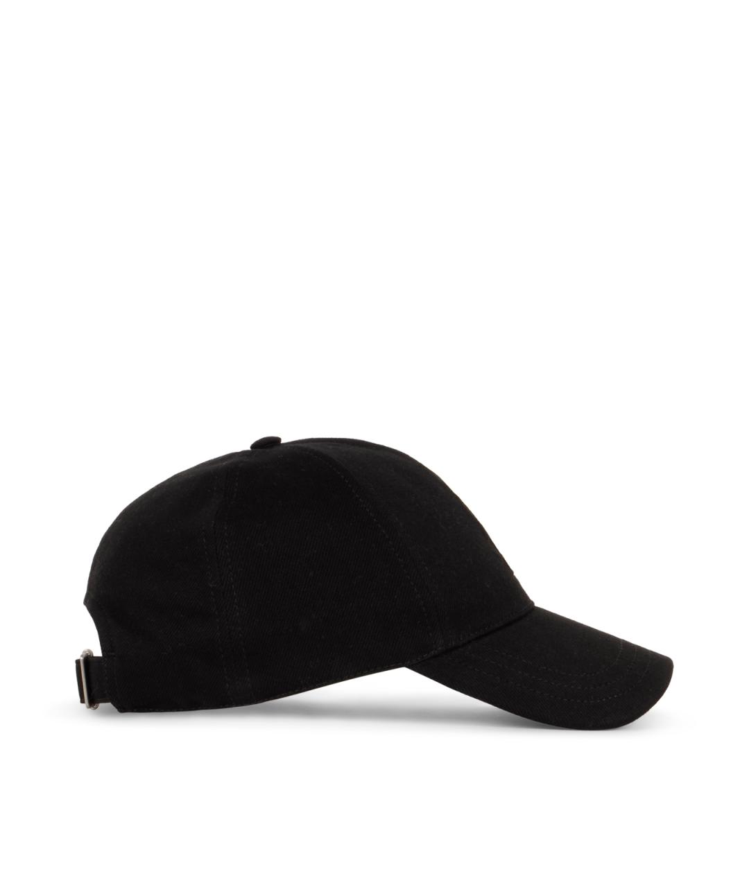 SAINT LAURENT Черная кепка/бейсболка, фото 2
