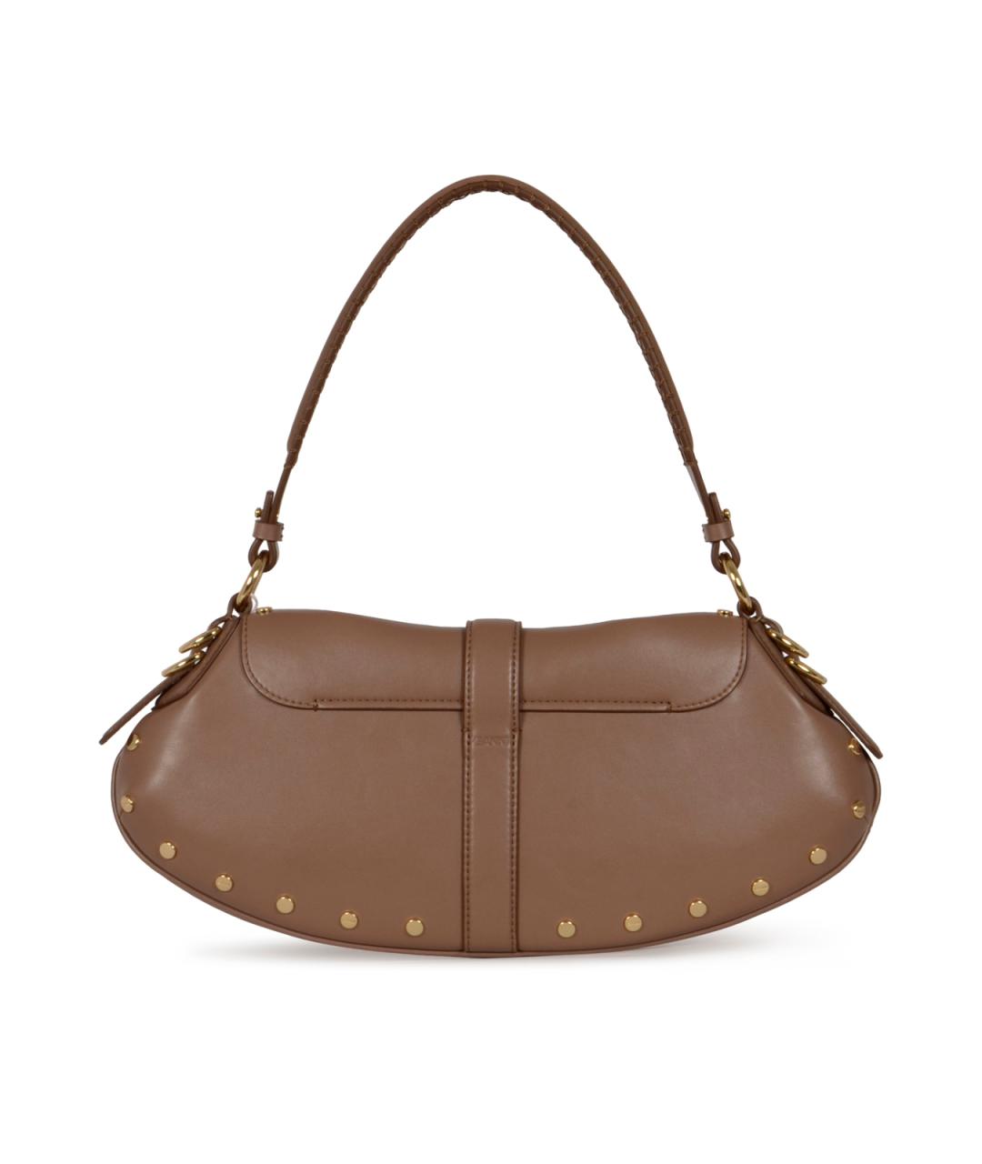 GANNI Коричневая сумка через плечо, фото 3