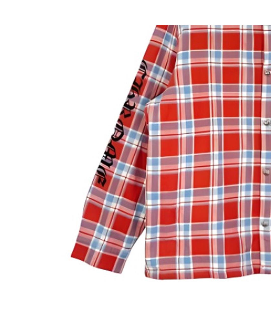 CHROME HEARTS Красная рубашка, фото 3