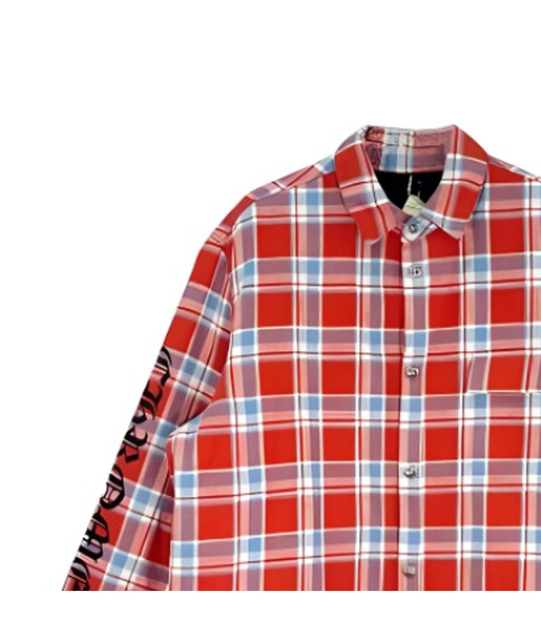 CHROME HEARTS Красная рубашка, фото 4