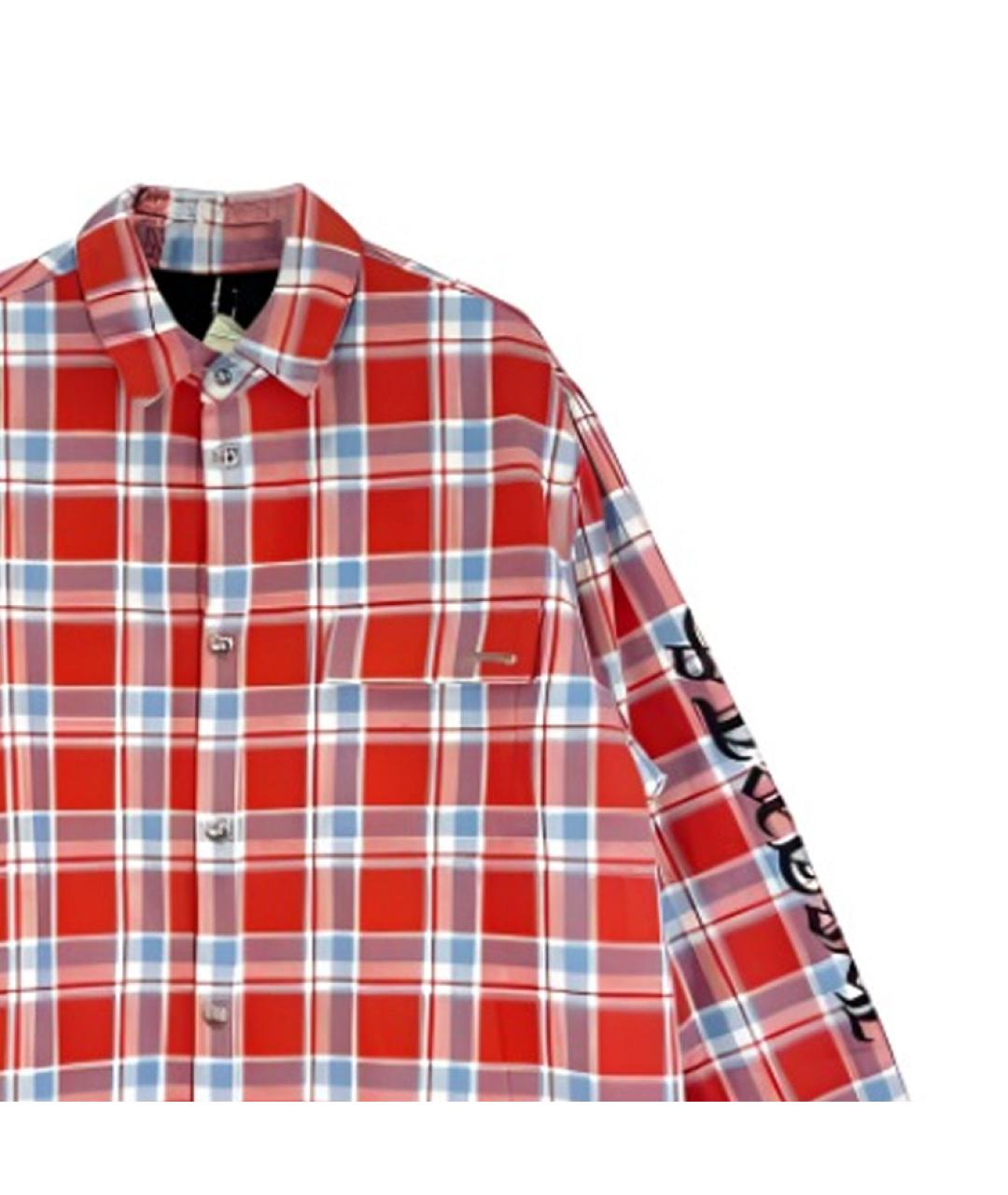 CHROME HEARTS Красная рубашка, фото 5