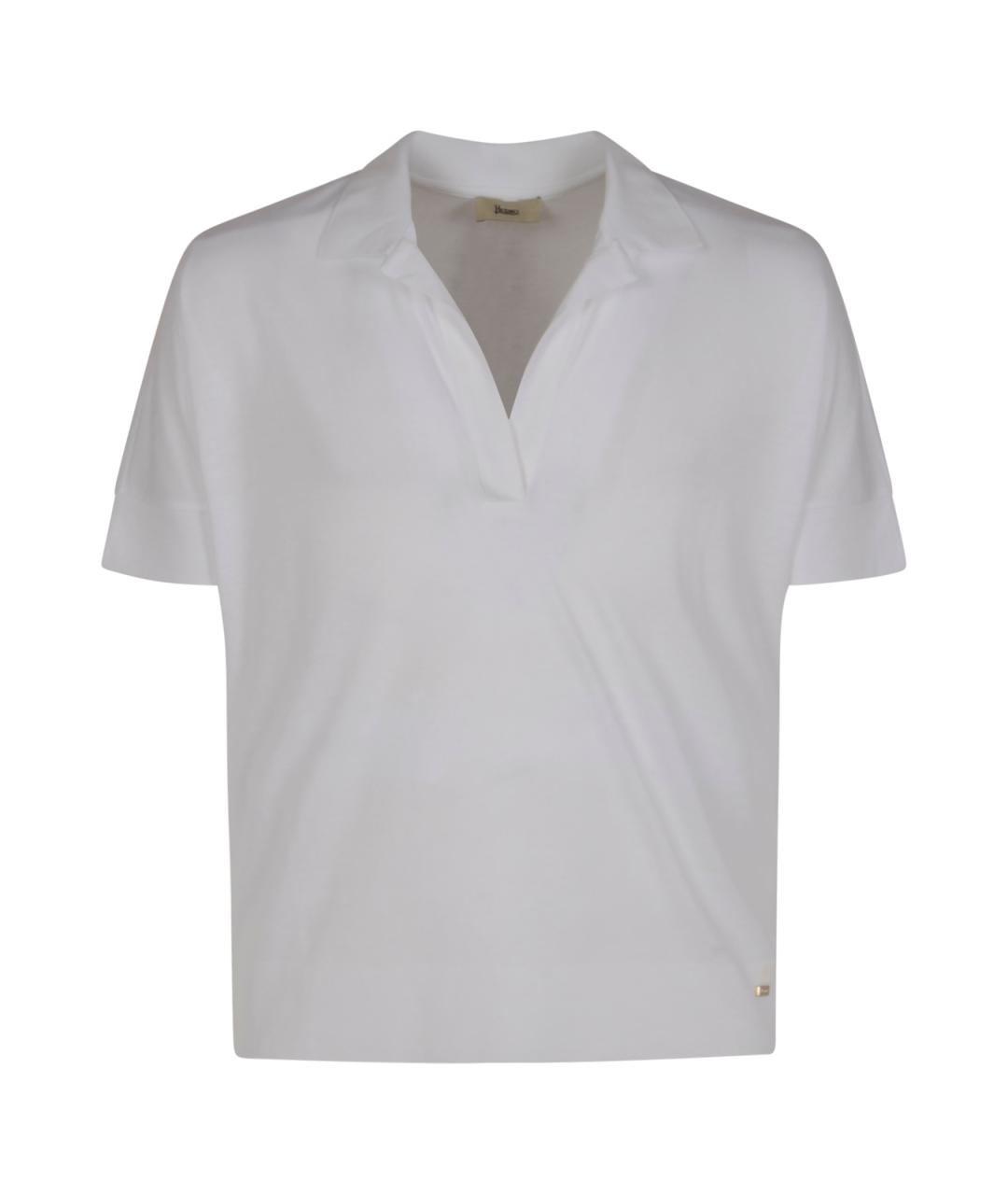 HERNO Белая футболка, фото 1