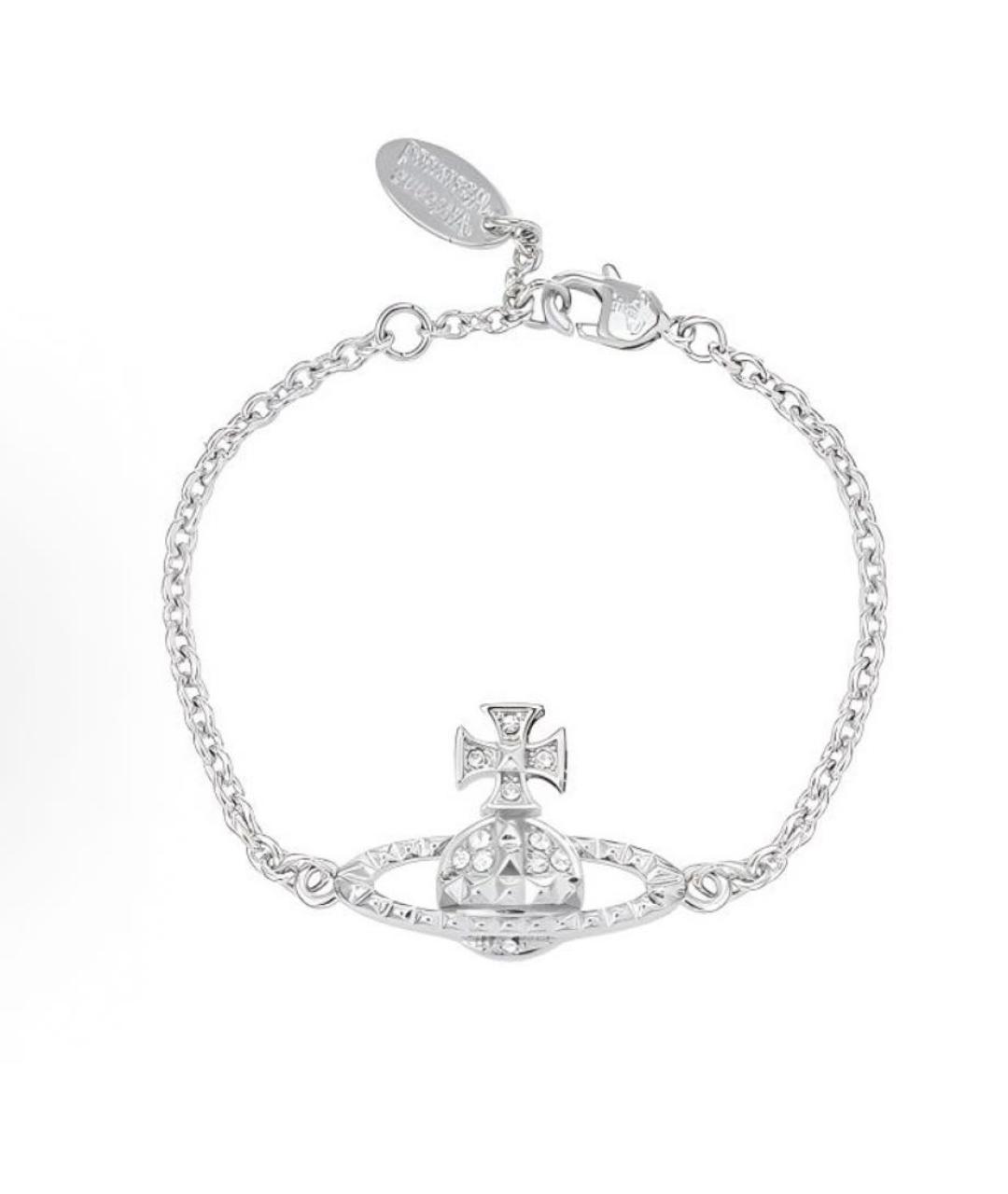 VIVIENNE WESTWOOD Серебрянный латунный браслет, фото 8