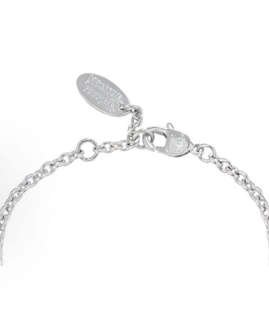 VIVIENNE WESTWOOD Серебрянный латунный браслет, фото 3