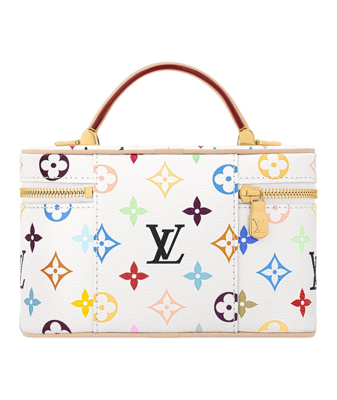 LOUIS VUITTON Белая сумка через плечо, фото 3