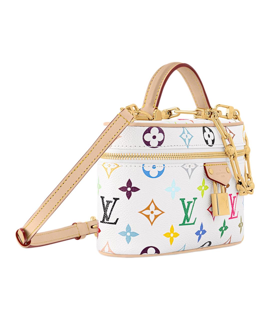 LOUIS VUITTON Белая сумка через плечо, фото 2