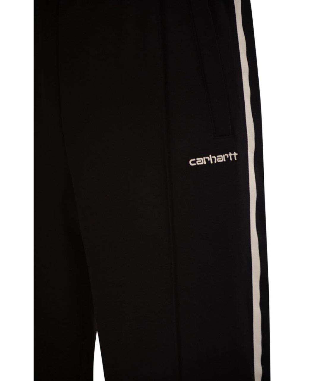 CARHARTT WIP Черные полиэстеровые повседневные брюки, фото 4