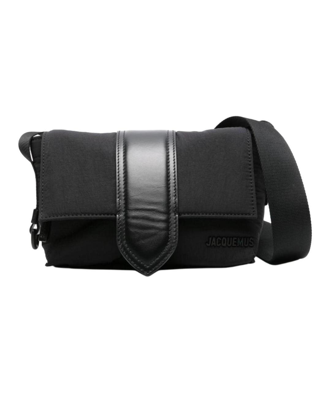 JACQUEMUS Черная сумка на плечо, фото 1