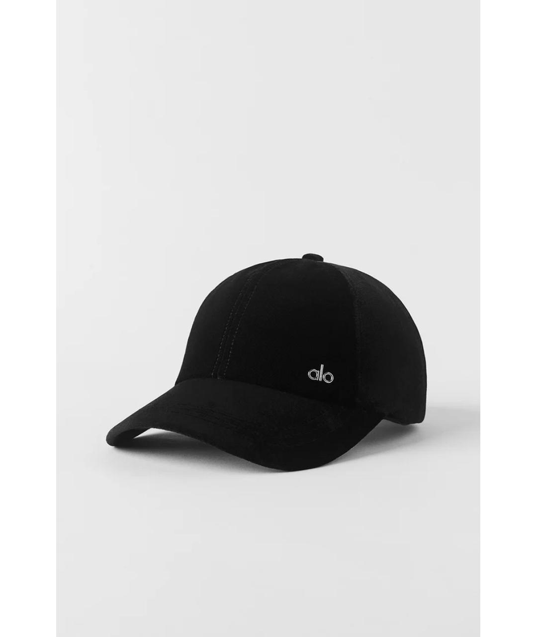 ALO YOGA Черная кепка, фото 3