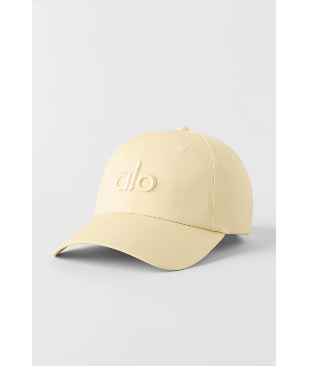 ALO YOGA Желтая кепка, фото 2