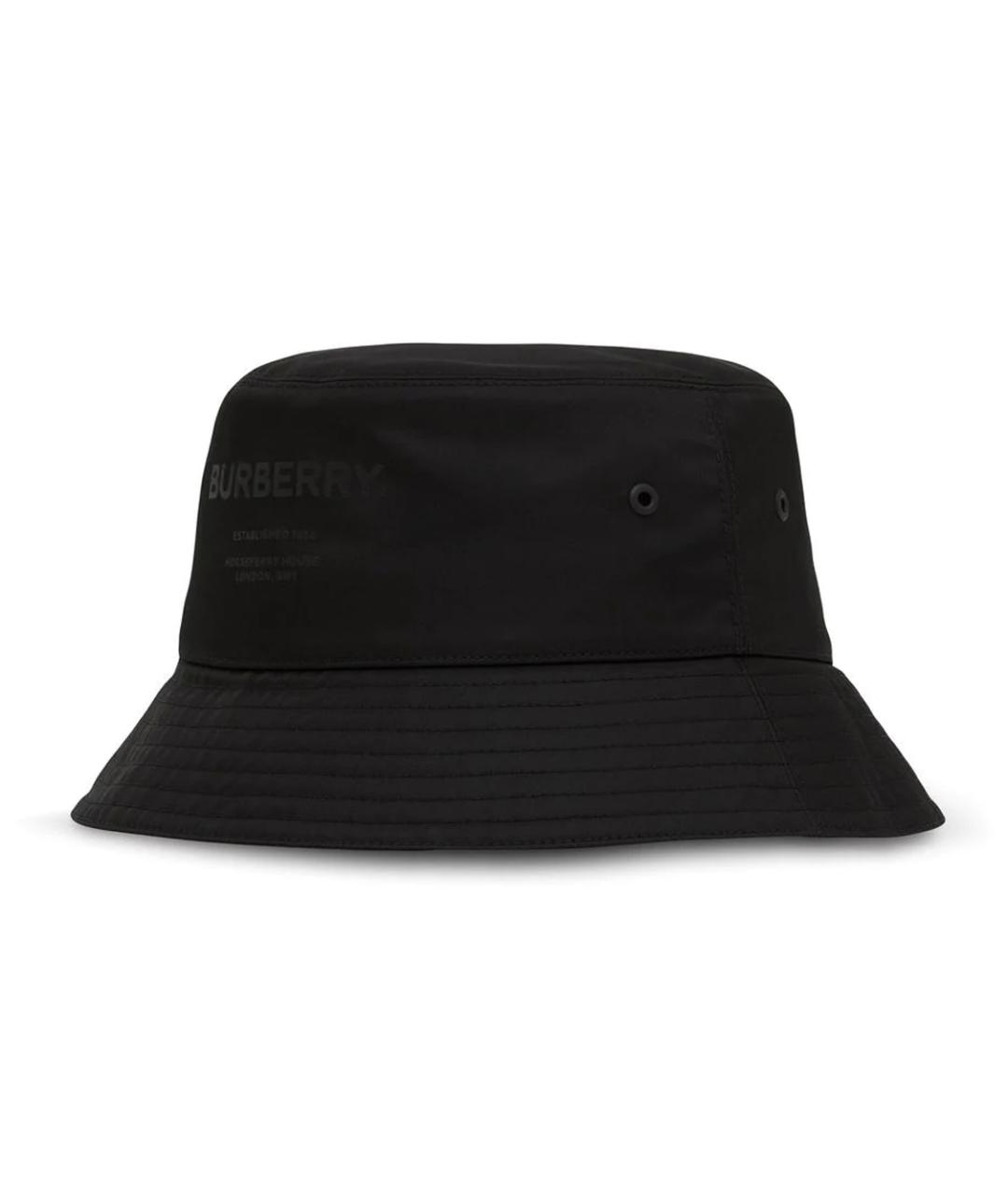 BURBERRY Черная шляпа, фото 2
