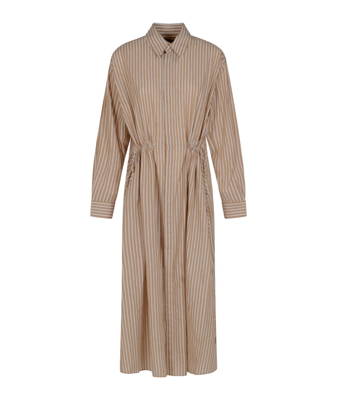 POLO RALPH LAUREN Бежевое повседневное платье, фото 1