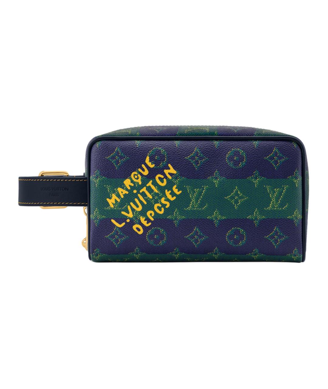 LOUIS VUITTON Зеленая поясная сумка, фото 1