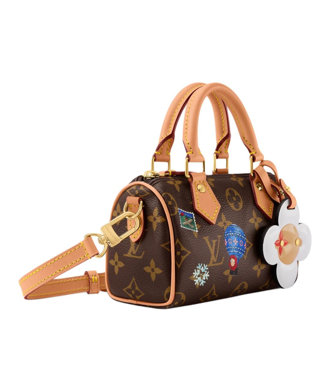 LOUIS VUITTON Коричневая сумка через плечо, фото 2