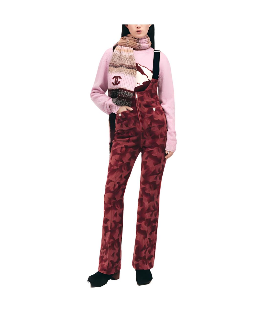 CHANEL Розовый джемпер / свитер, фото 2