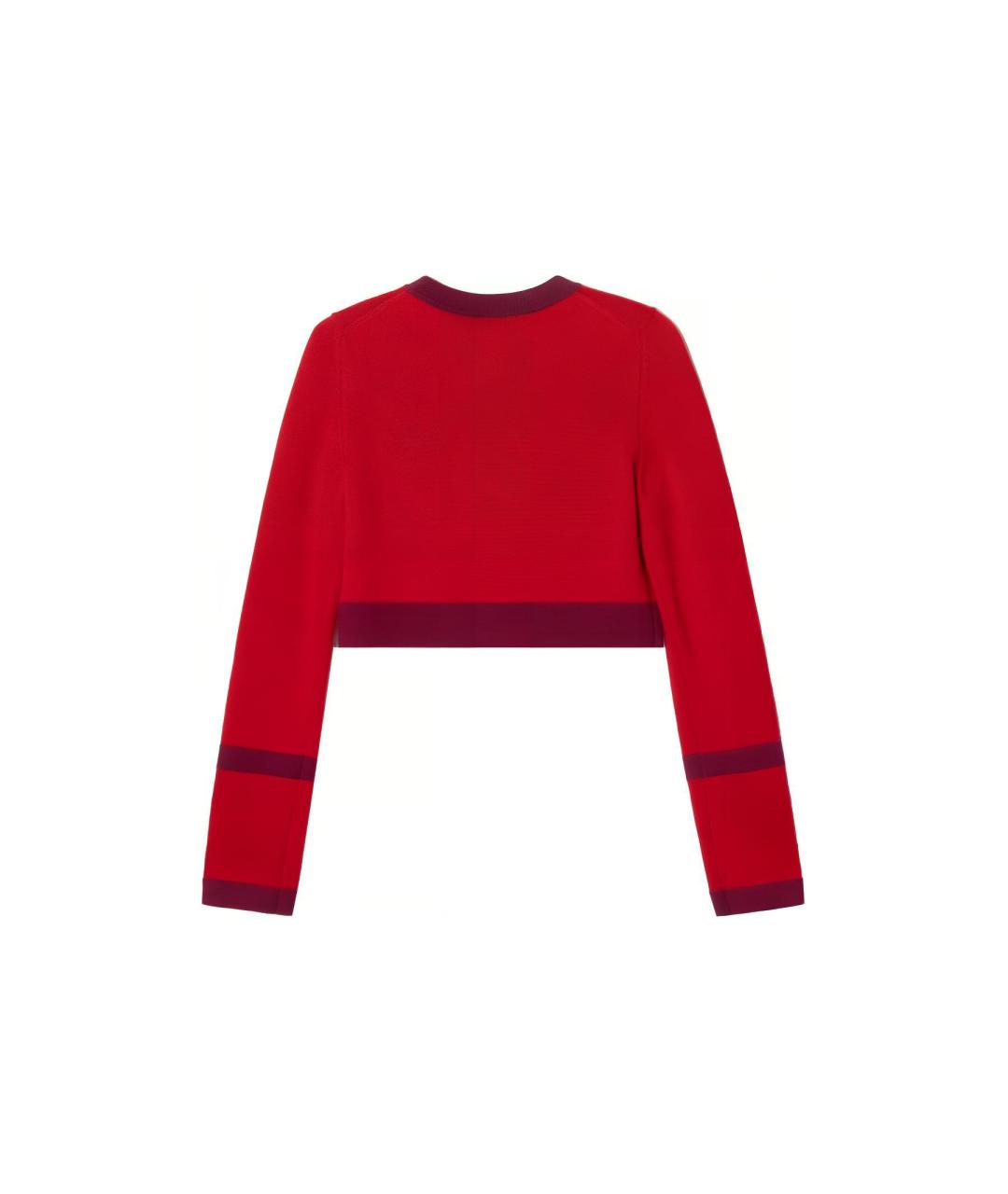 CHANEL Красный кардиган, фото 2