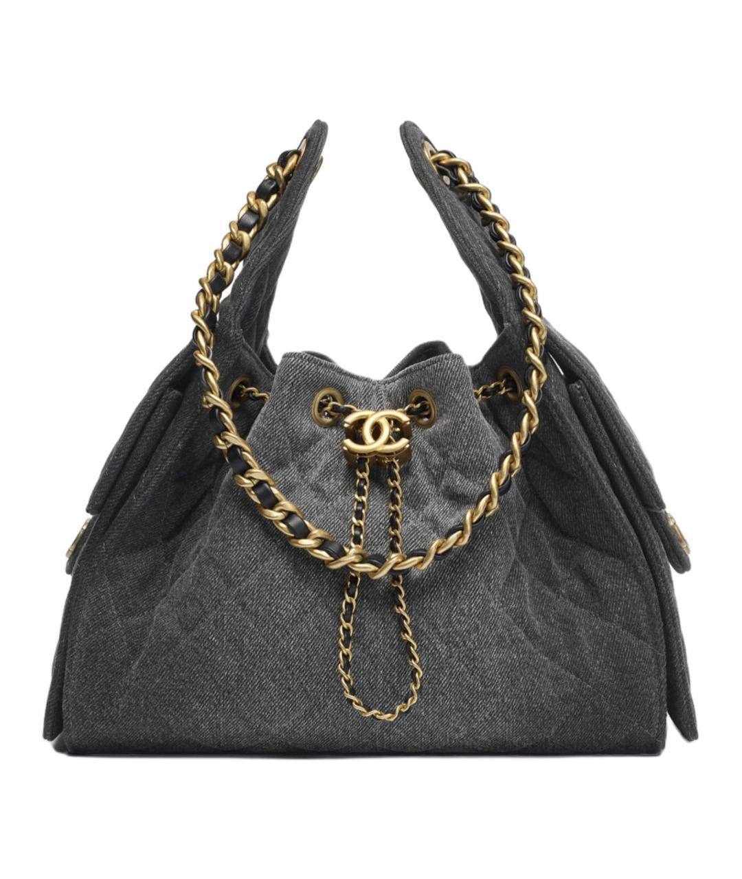 CHANEL Черная сумка через плечо, фото 1