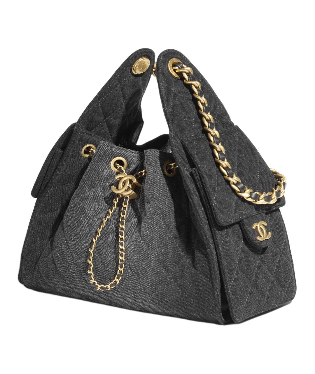 CHANEL Черная сумка через плечо, фото 2