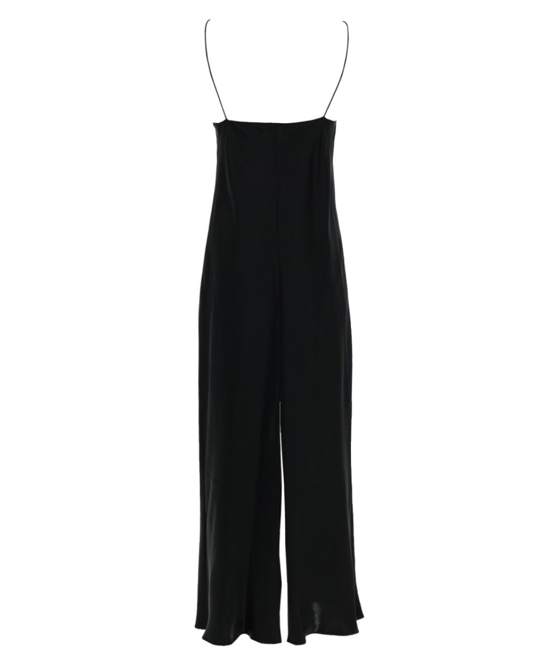 KHAITE Черное ацетатное повседневное платье, фото 3