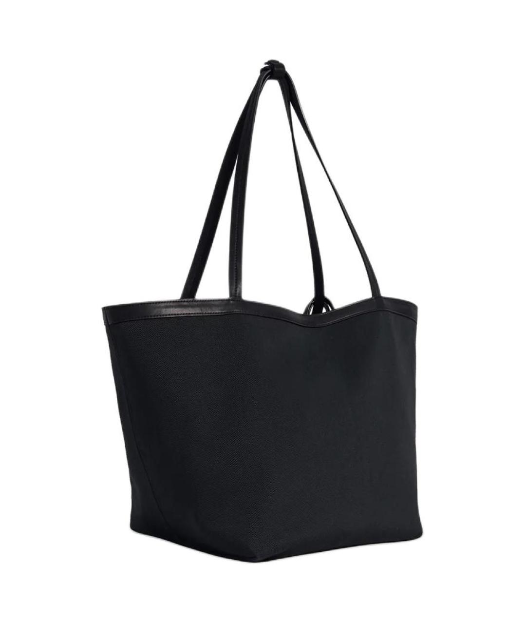 THE ROW Черная хлопковая сумка через плечо, фото 4