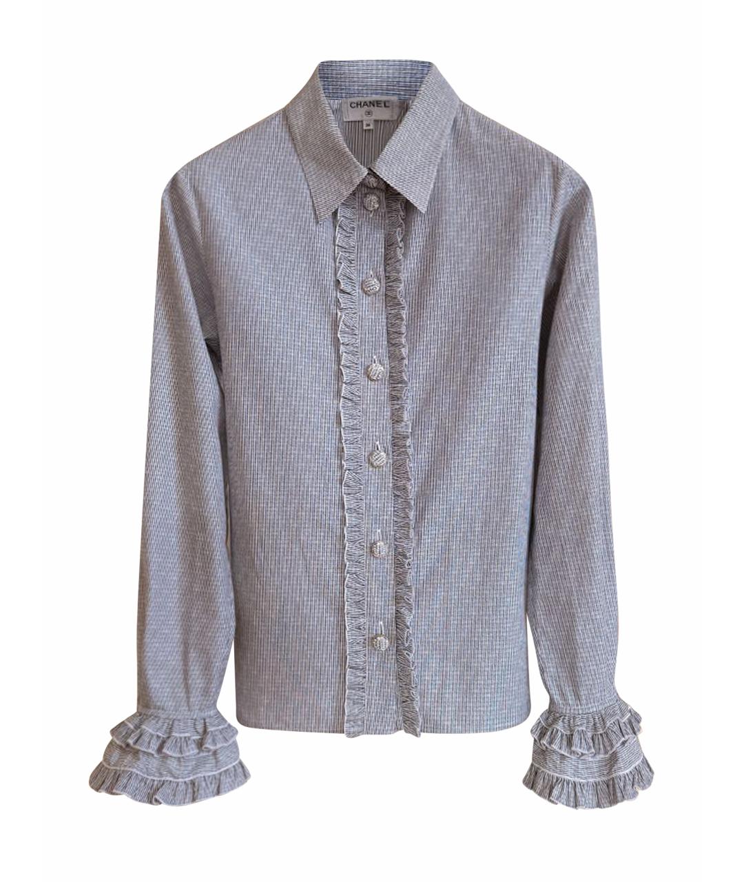 CHANEL Мульти хлопковая рубашка, фото 1