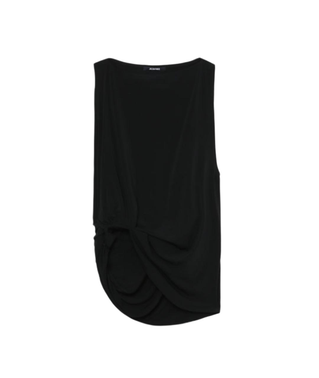 JACQUEMUS Черная майка, фото 1