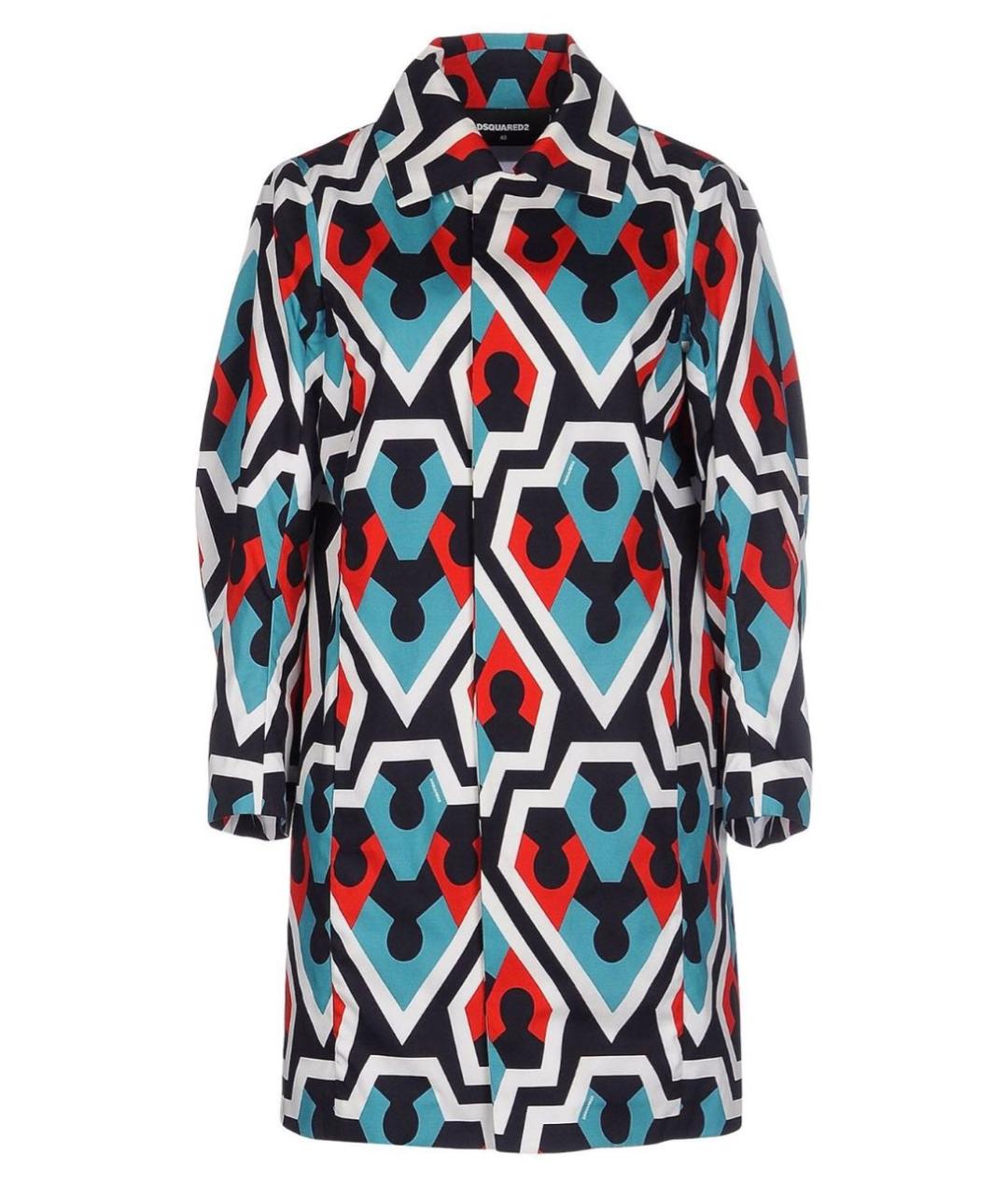 DSQUARED2 Мульти хлопковое пальто, фото 9