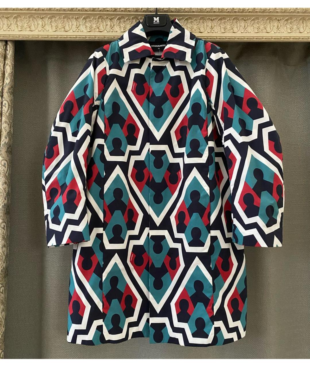 DSQUARED2 Мульти хлопковое пальто, фото 5