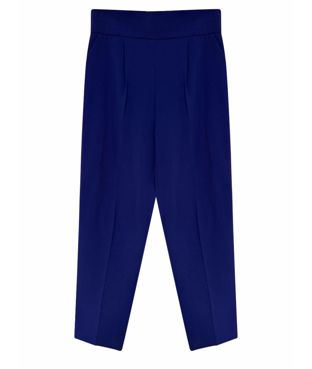 PINKO Мульти полиэстеровые прямые брюки, фото 1