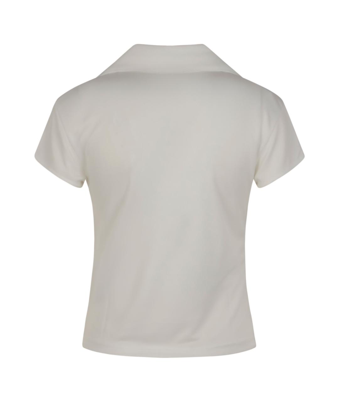 COURREGES Белая футболка, фото 2