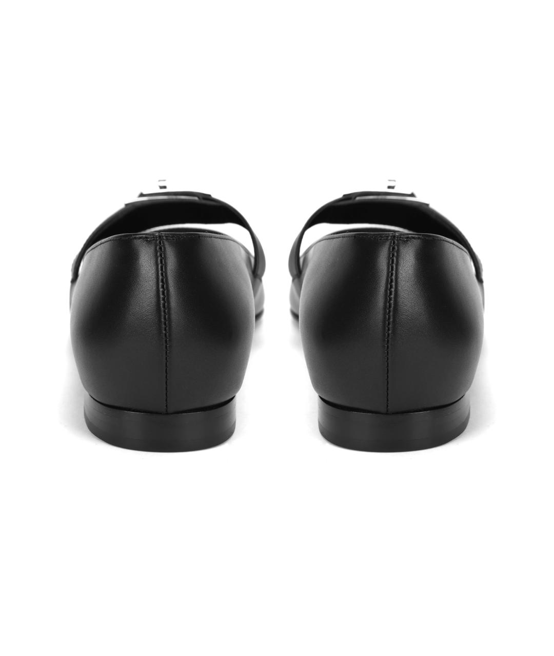 HERMES Черные туфли, фото 4