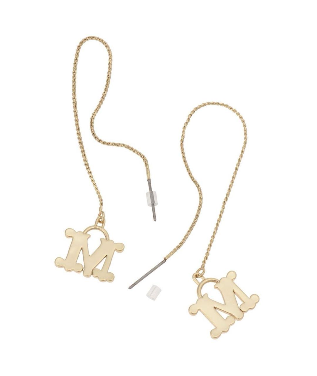 MAX MARA Золотые серьги, фото 2