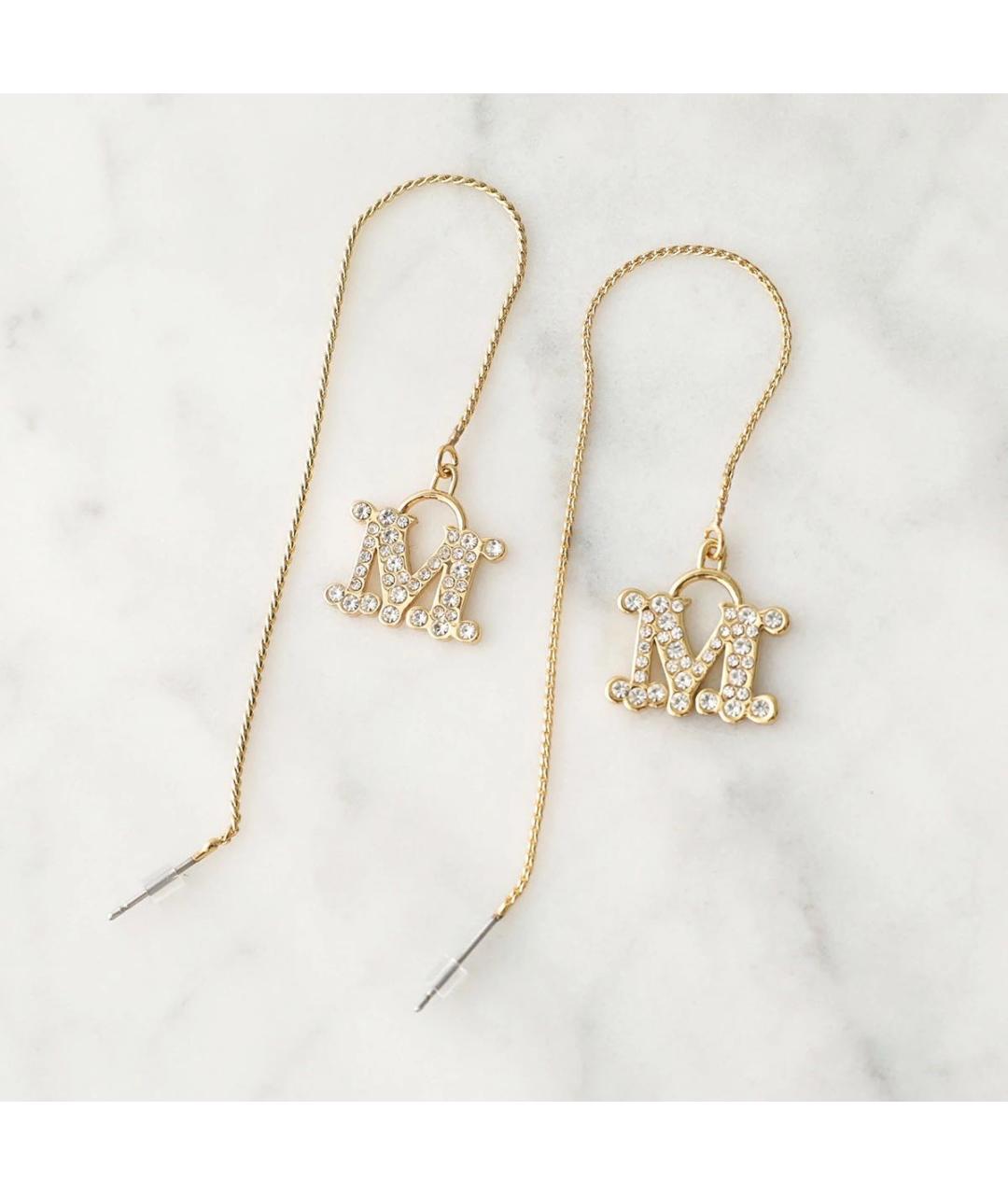 MAX MARA Золотые серьги, фото 8